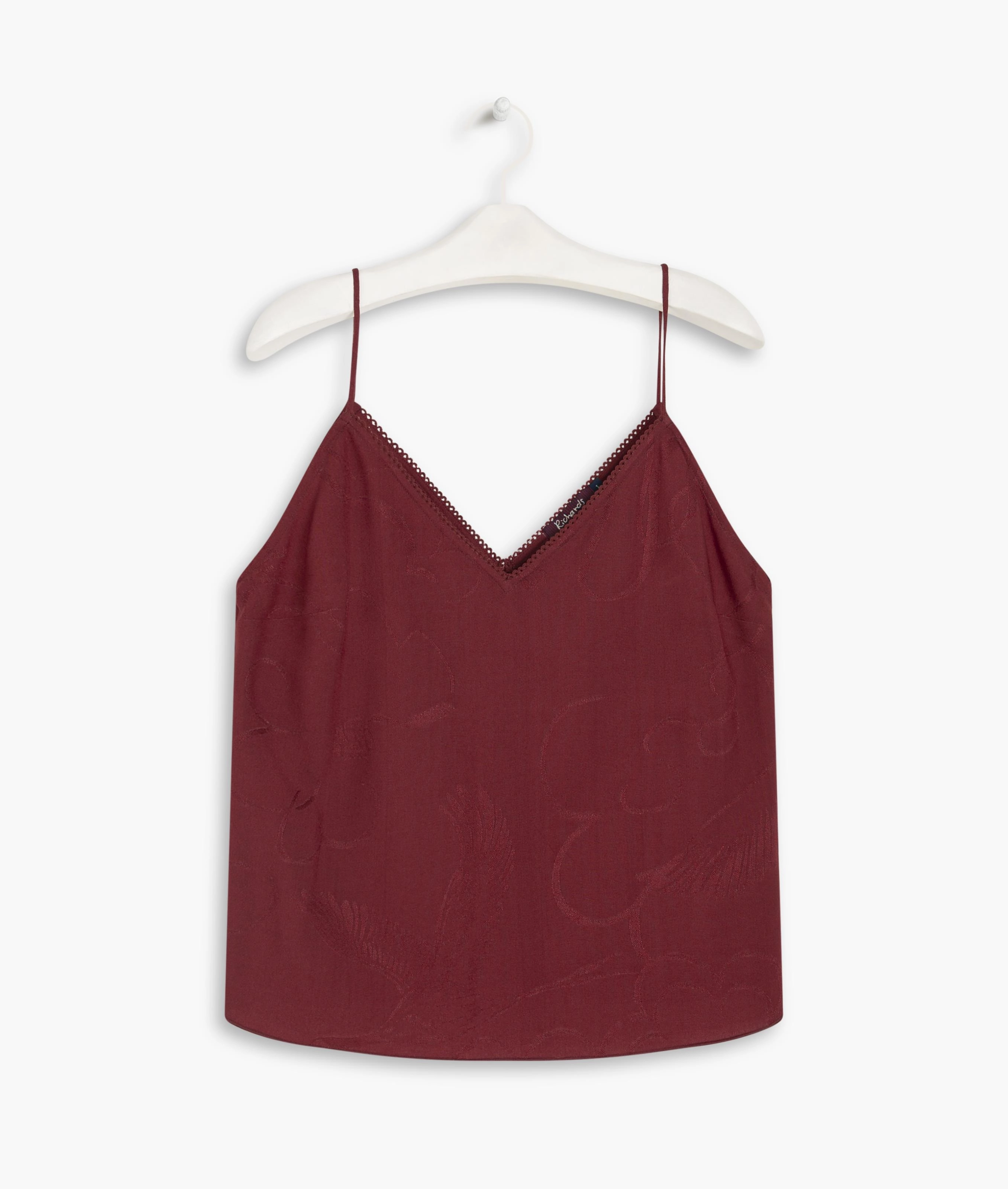 Regata Eloise Jacquard Bordeaux