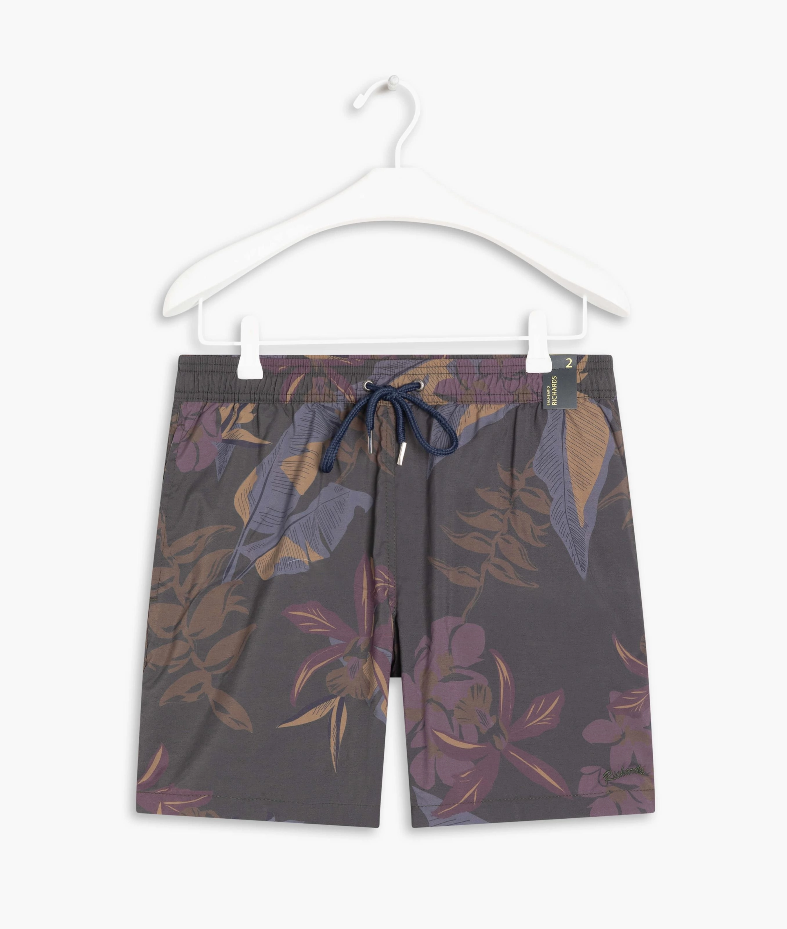 Short Praia Orquidea Verde Militar