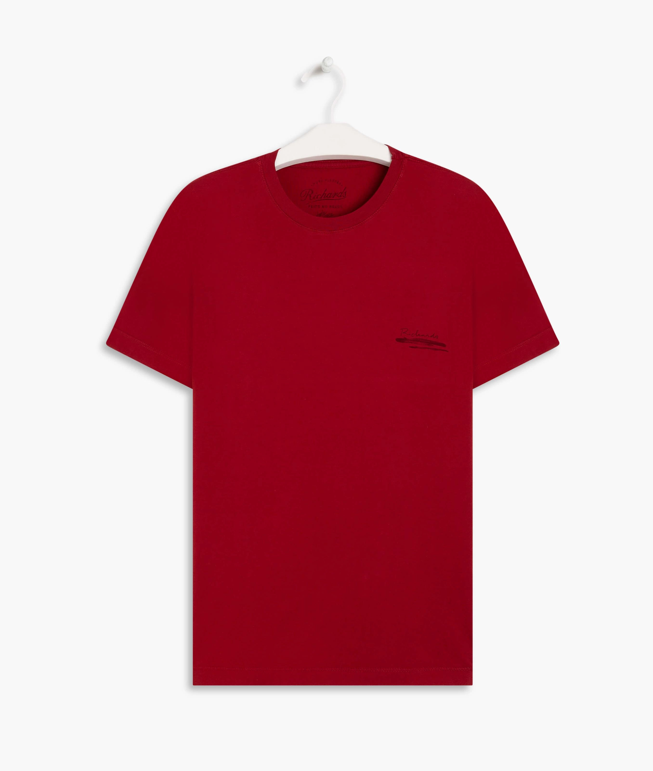 T-Shirt Mm Richards Lizard Mc Vinho
