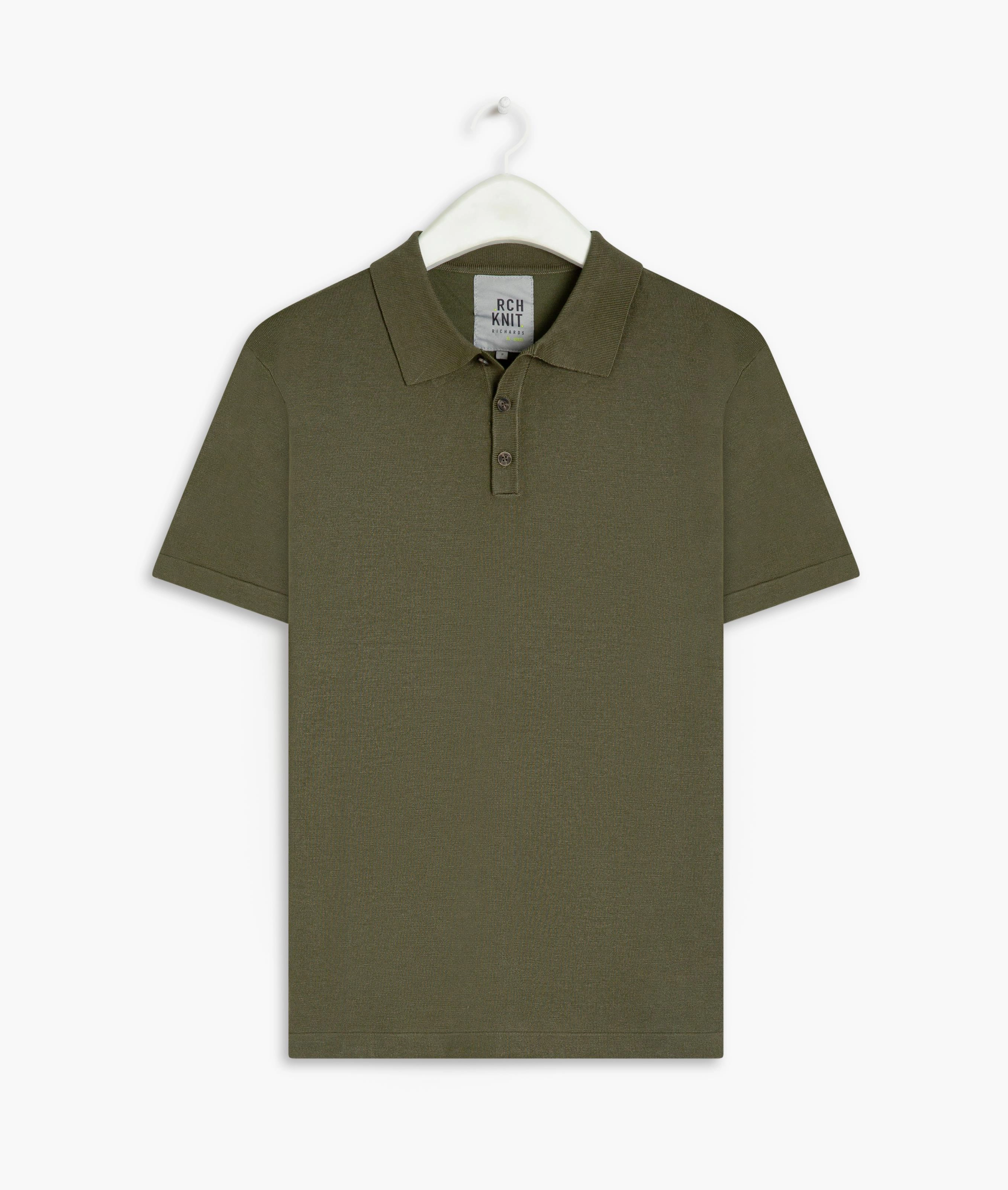 Tricot Polo Luca Verde Militar