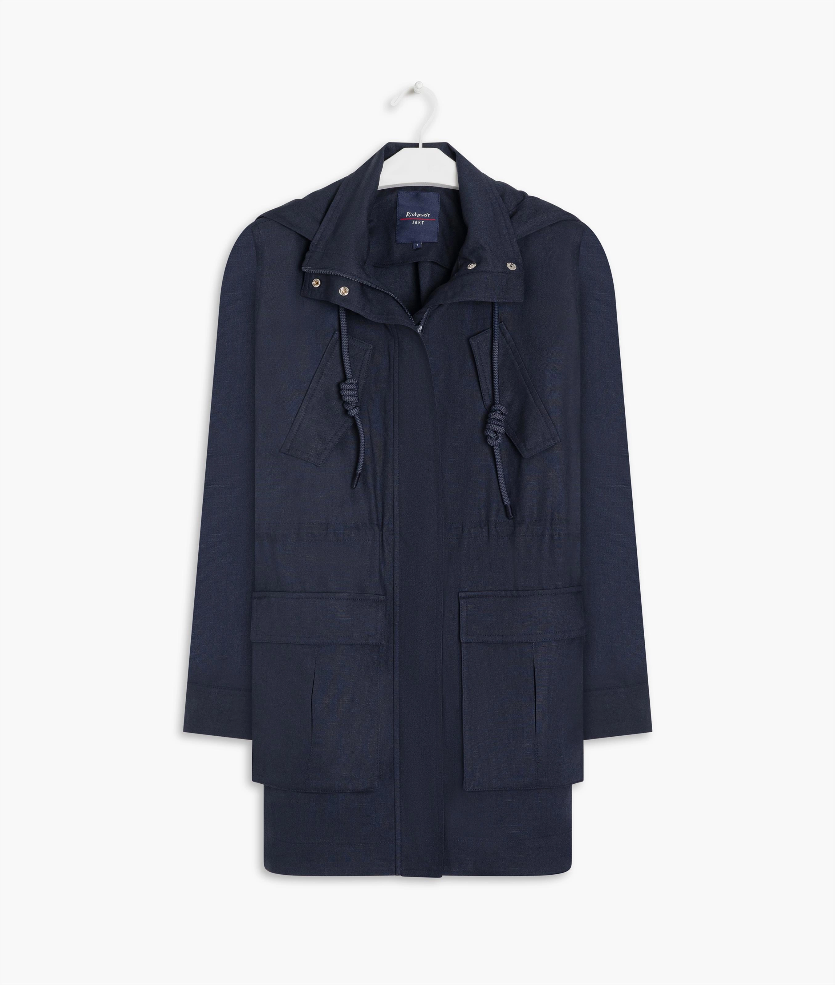 Parka Linho Rain Marinho