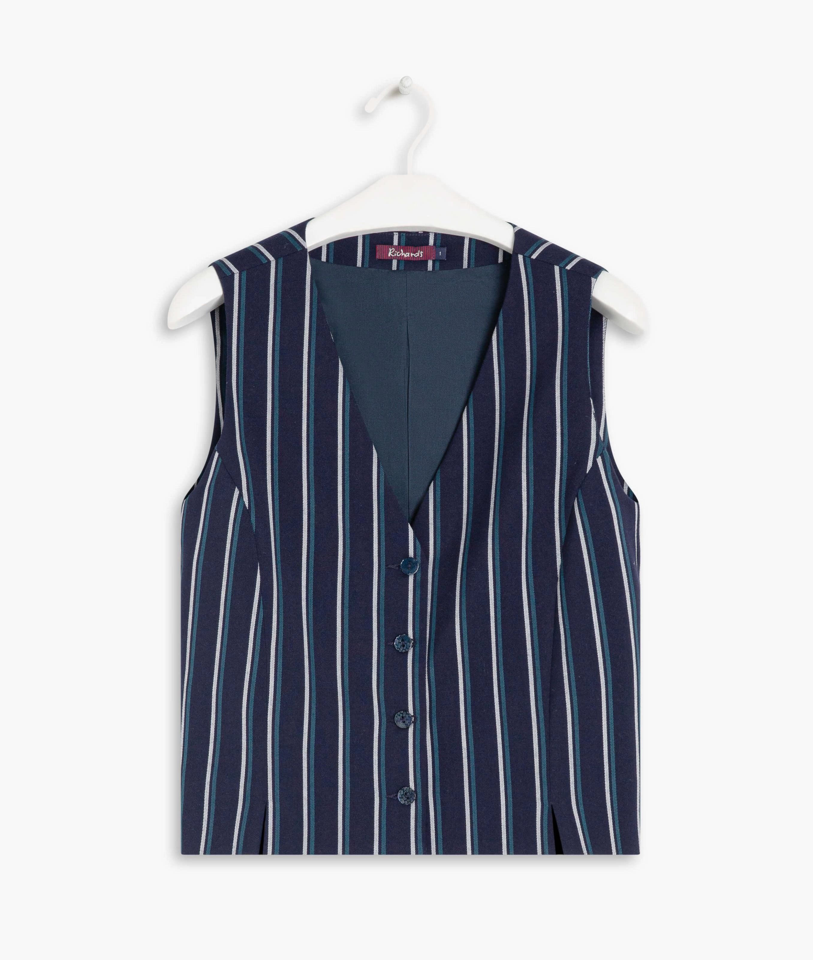 Colete Nancy Alfaiataria Dark Navy