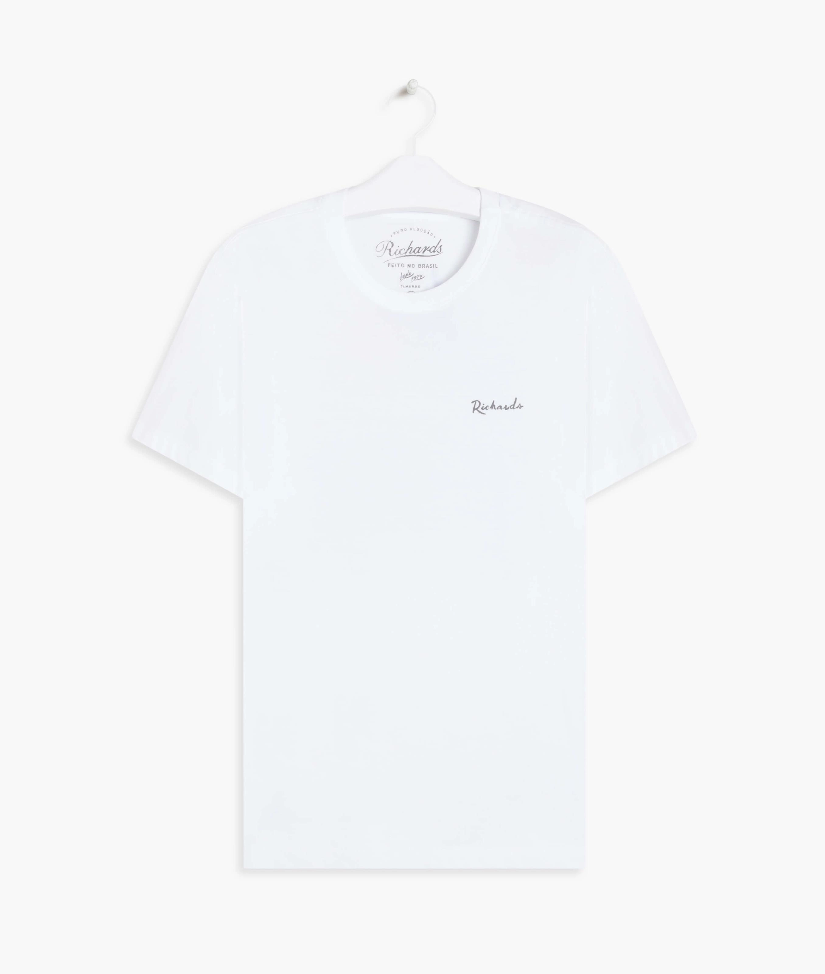 T-Shirt Mm Aquarela Flags Mc Branco