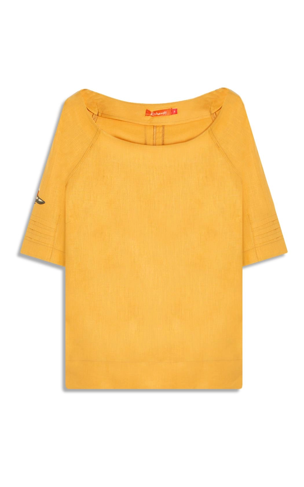 Blusa Linho  Megan Mostarda