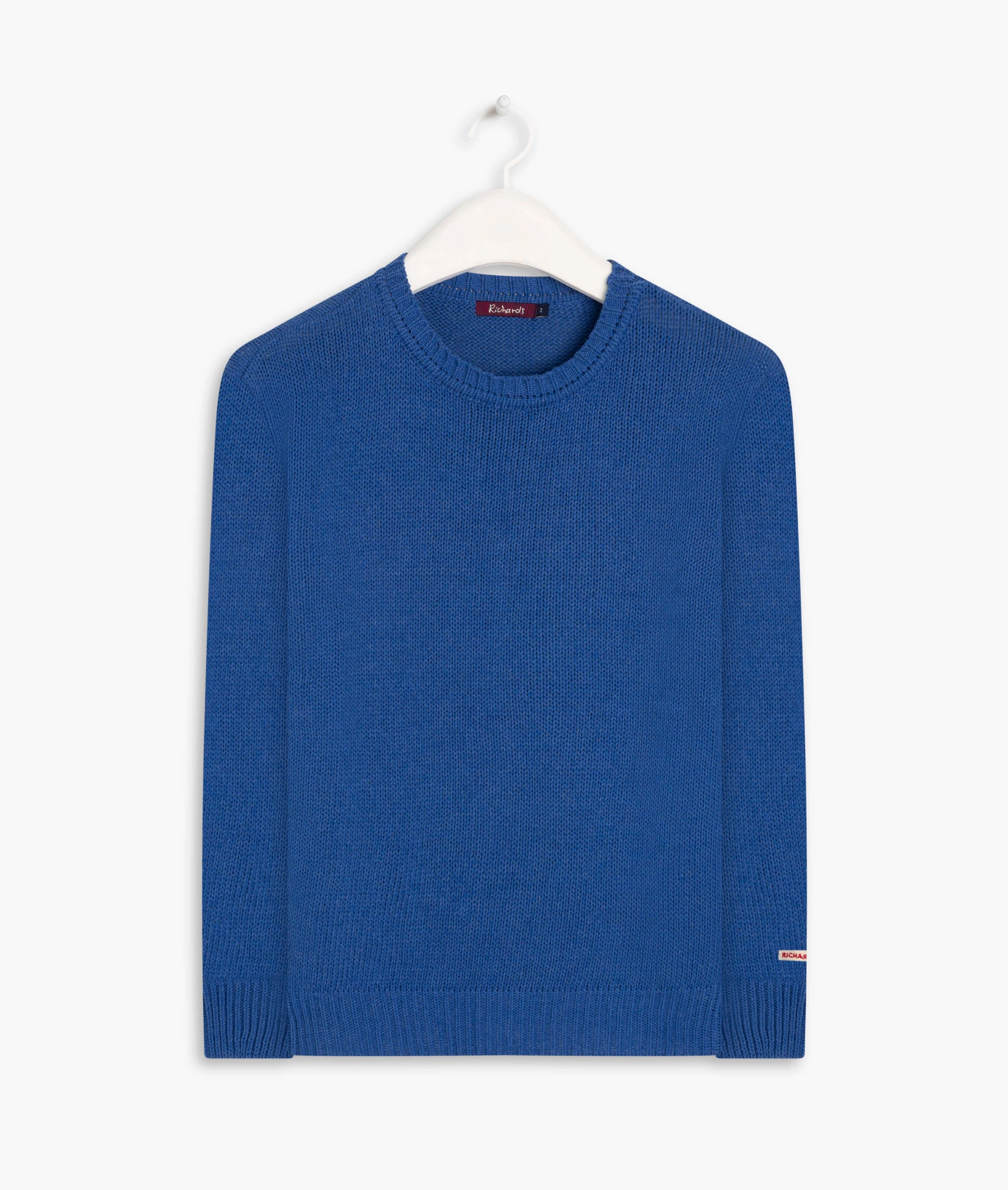  Tricot Lara Liso Azul Bic