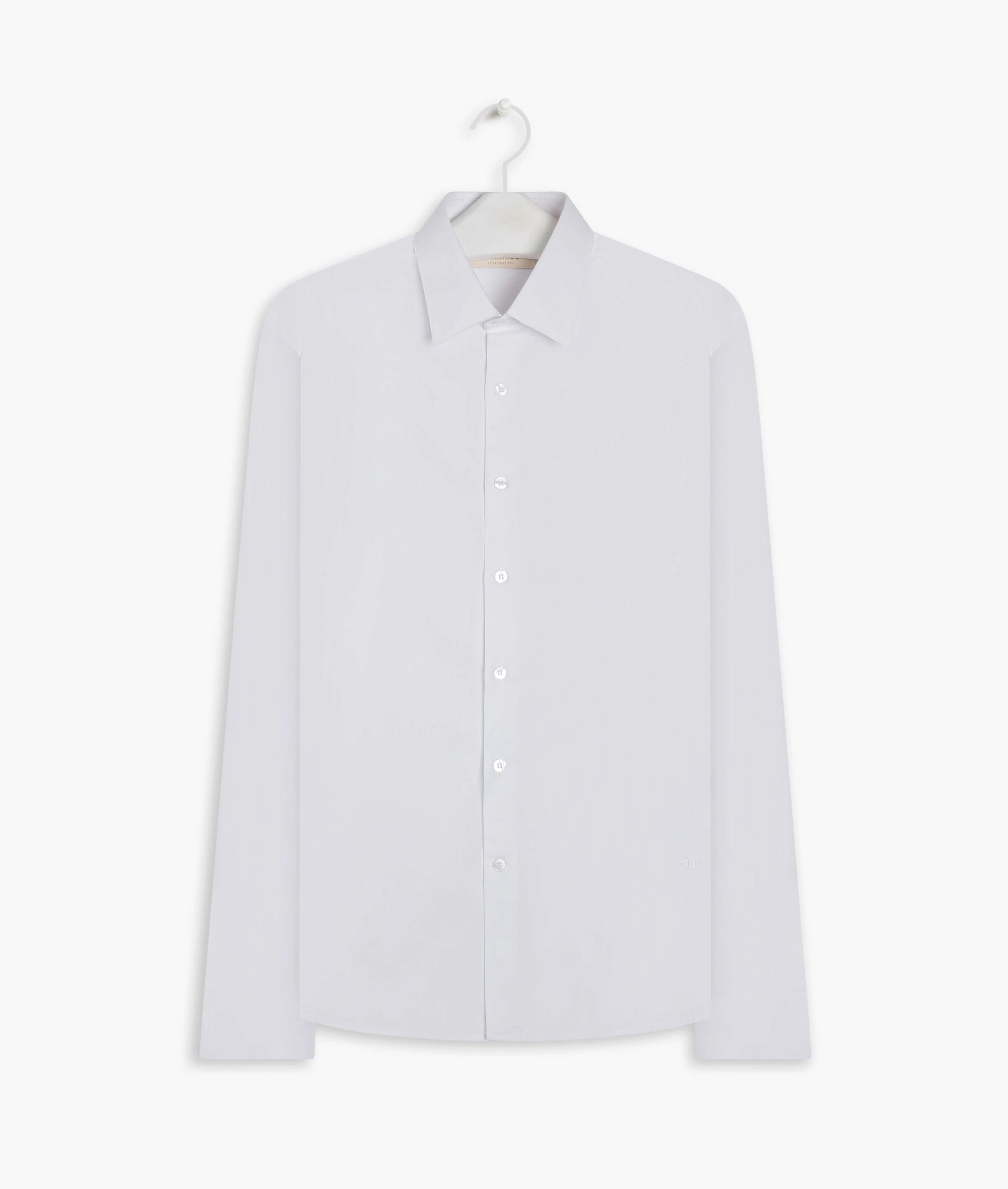 Camisa Tricoline Lycra Ml Branco