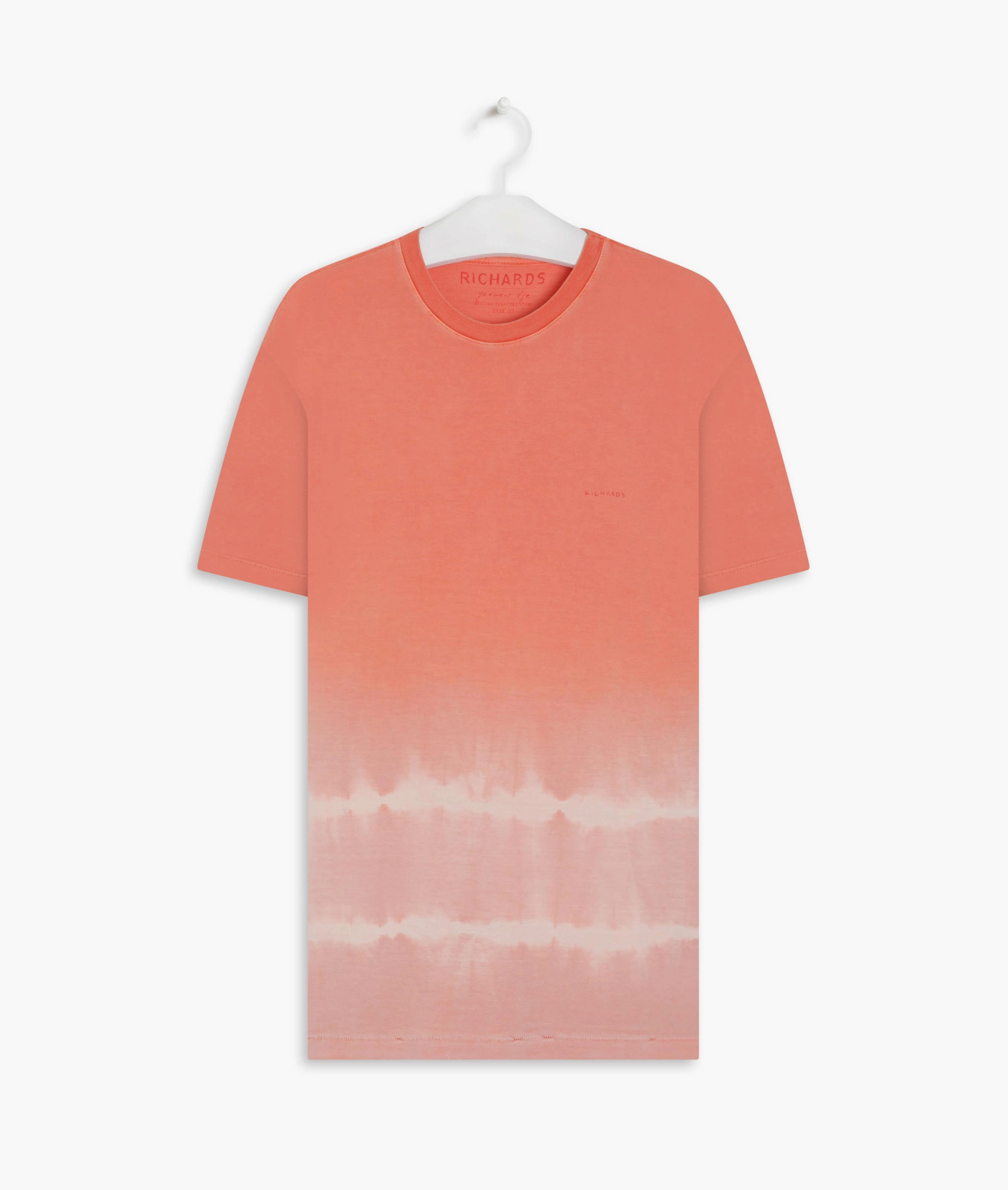 T-Shirt Mm Dye Lines Coral