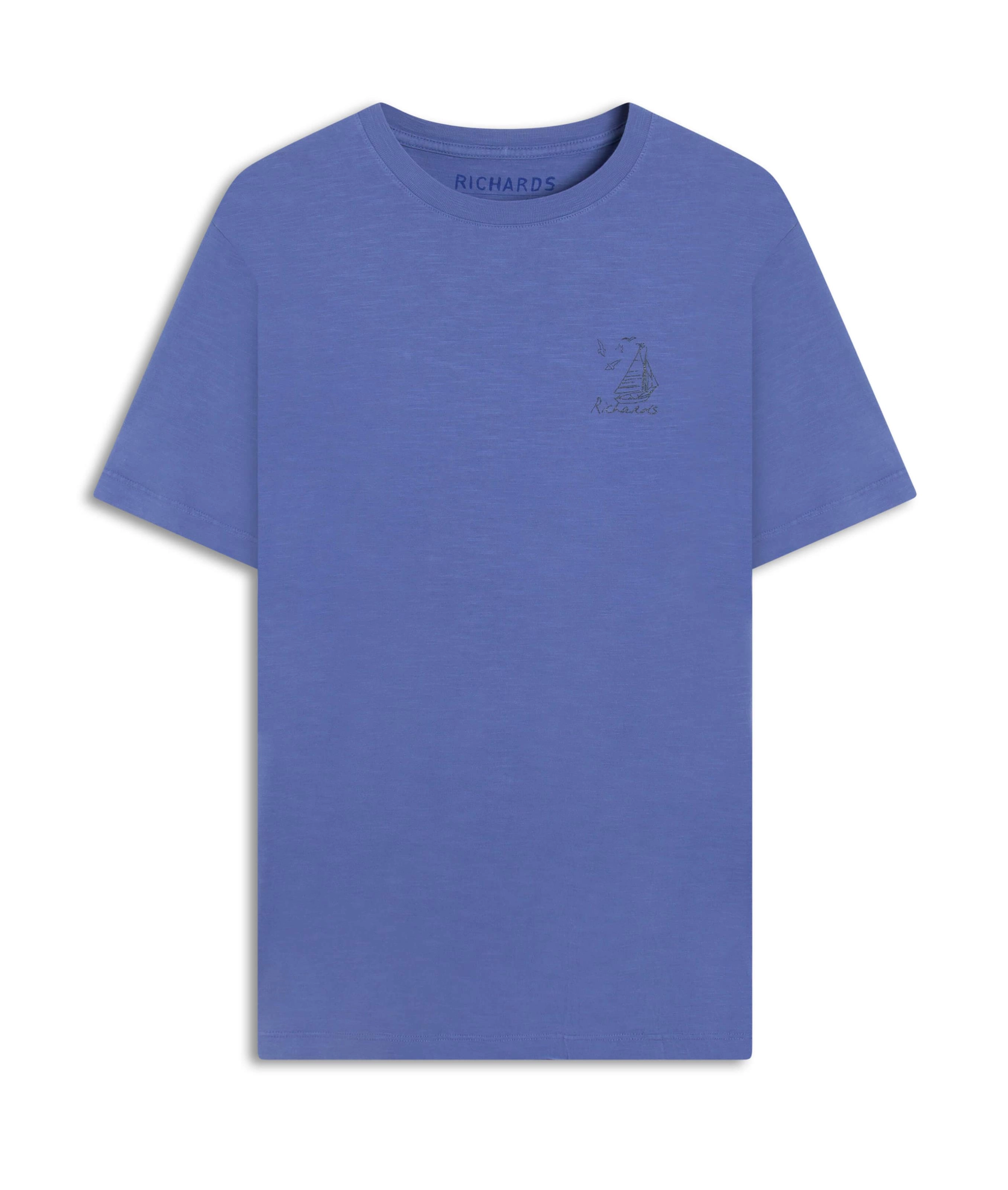 T-Shirt Gd Flame Amalfi Azul Jeans