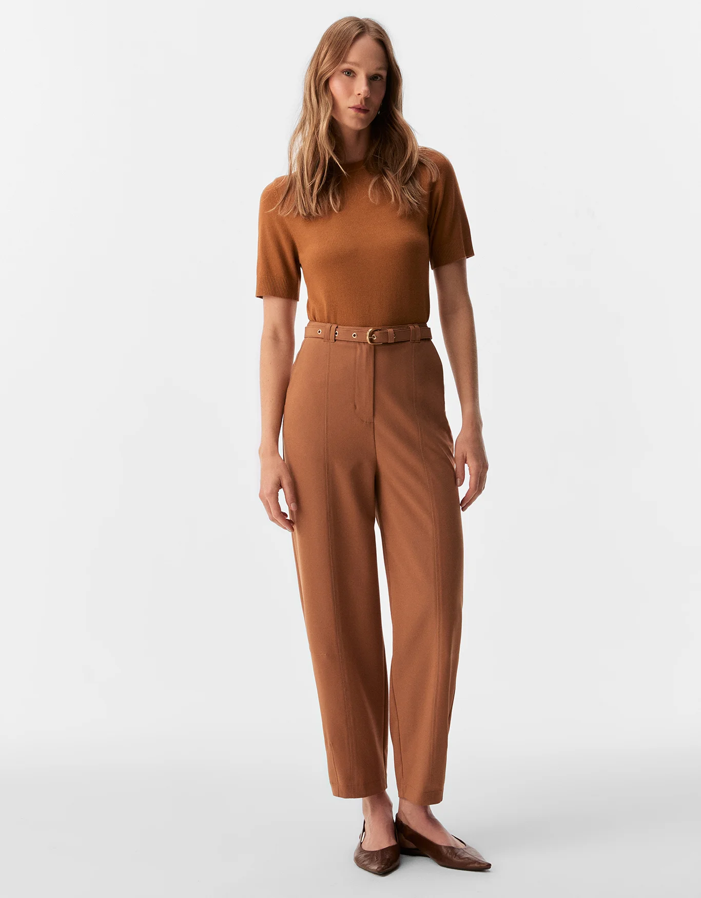 Calça Slim Cinto