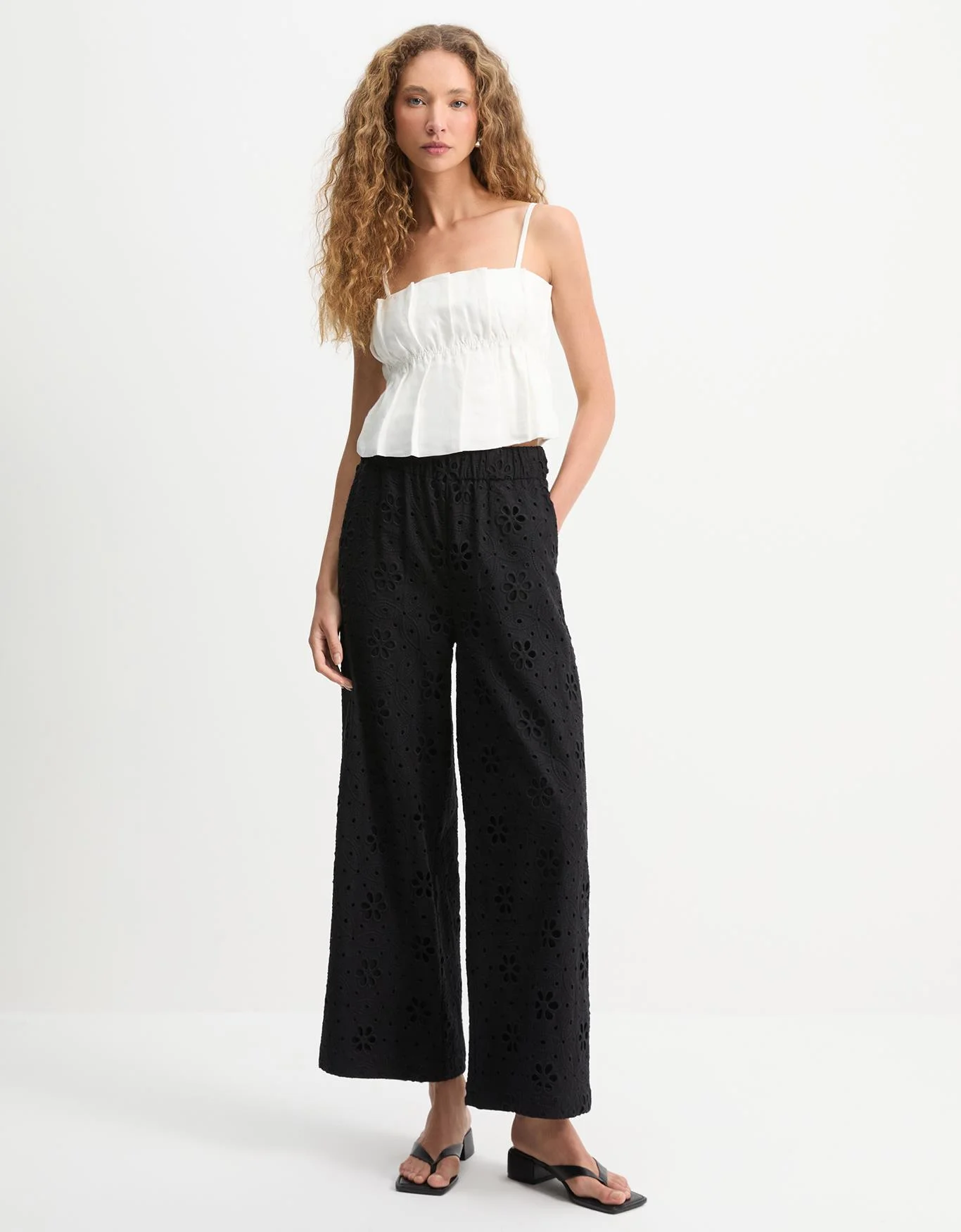 Calça Laise Elastico Cós