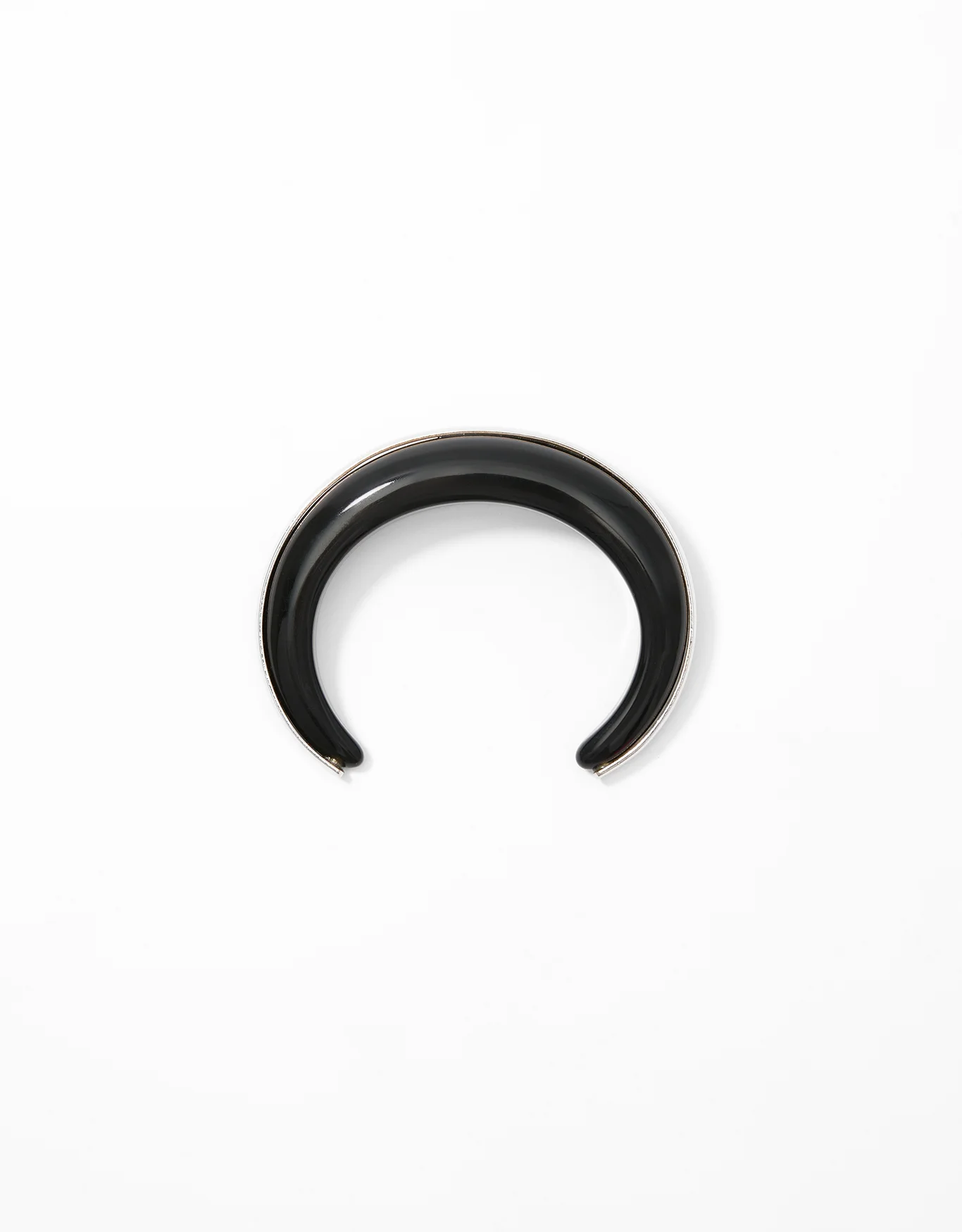 Bracelete Resina Faixa Metal