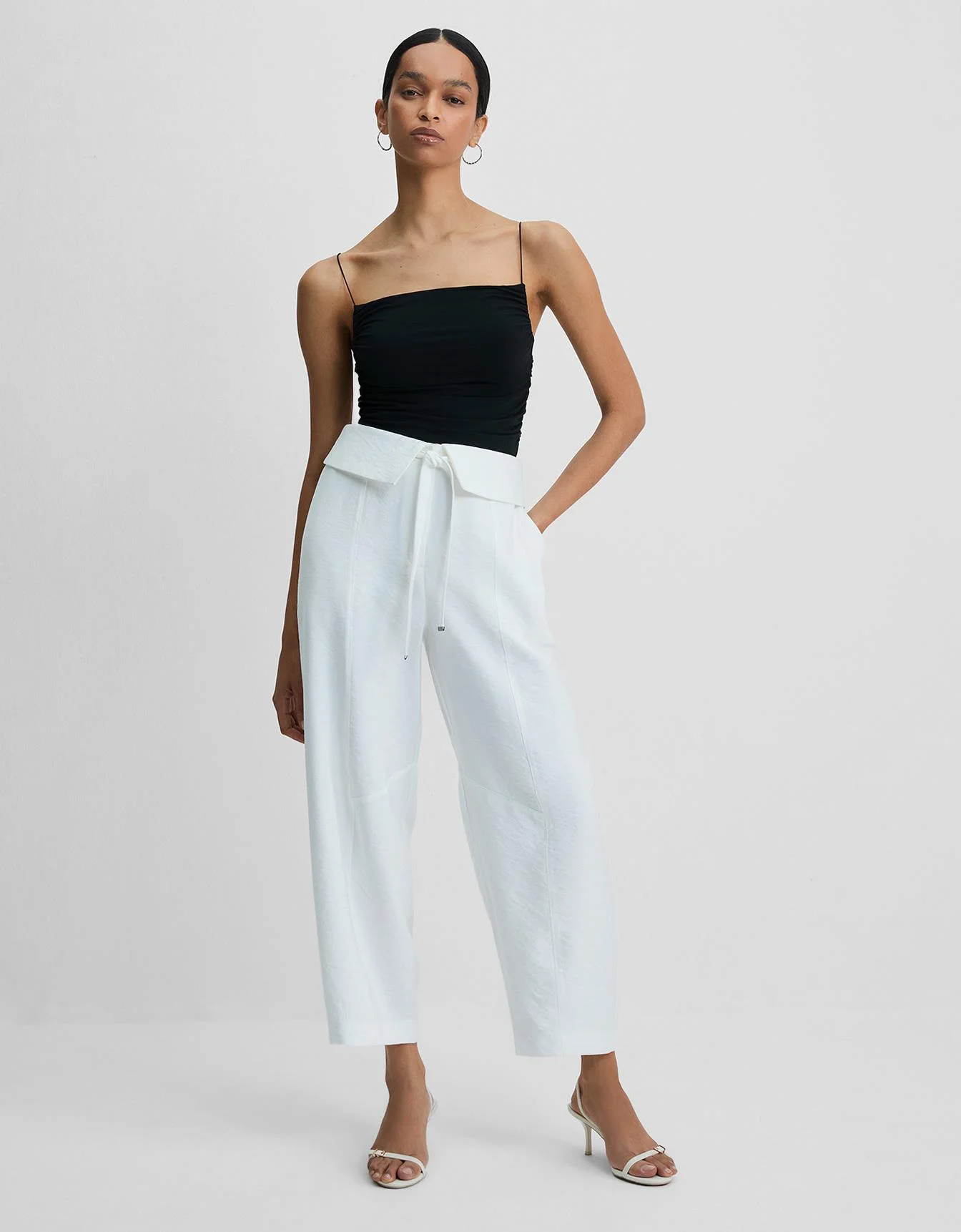 Calça Baggy com Pala