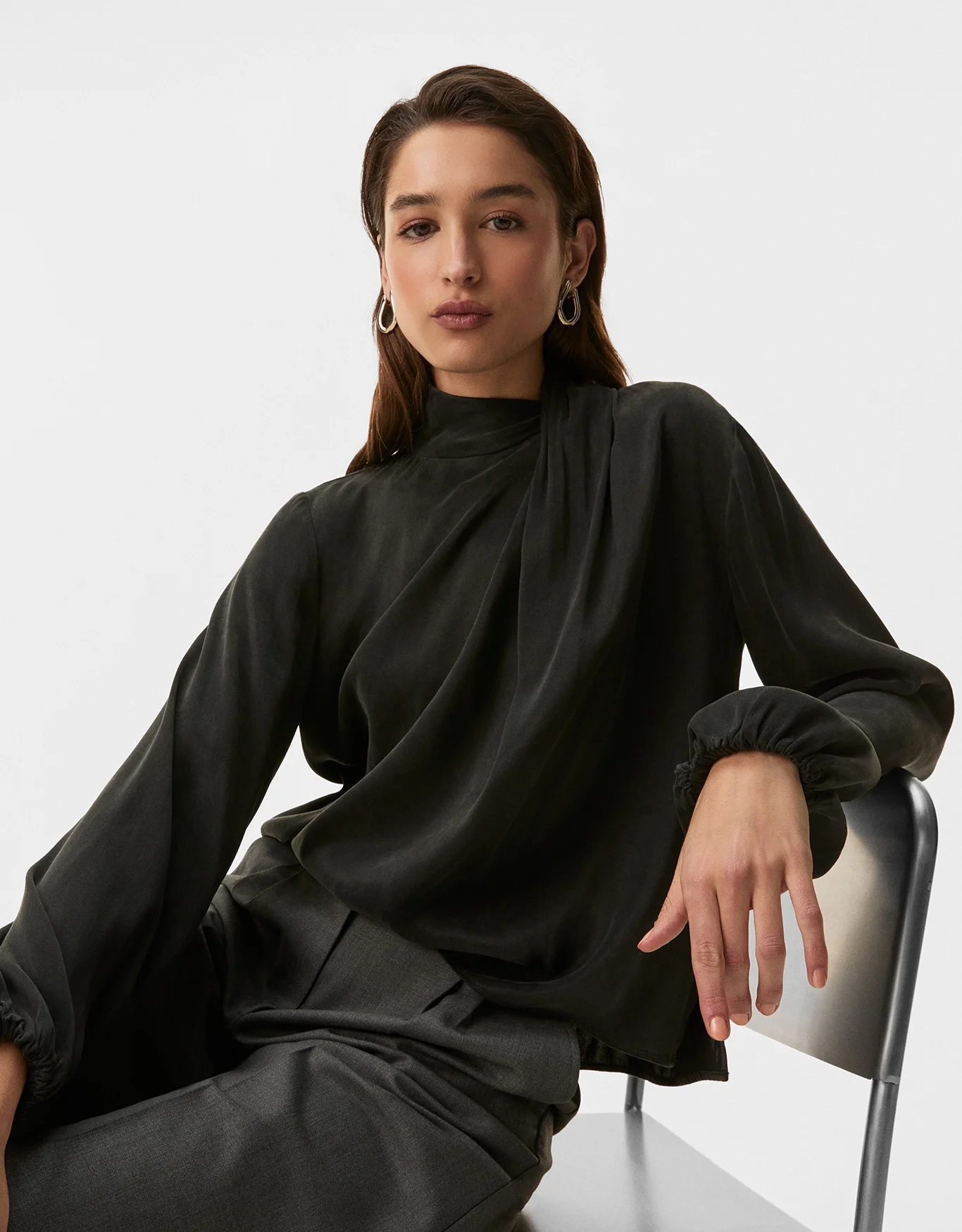 Blusa Gola Franzidos
