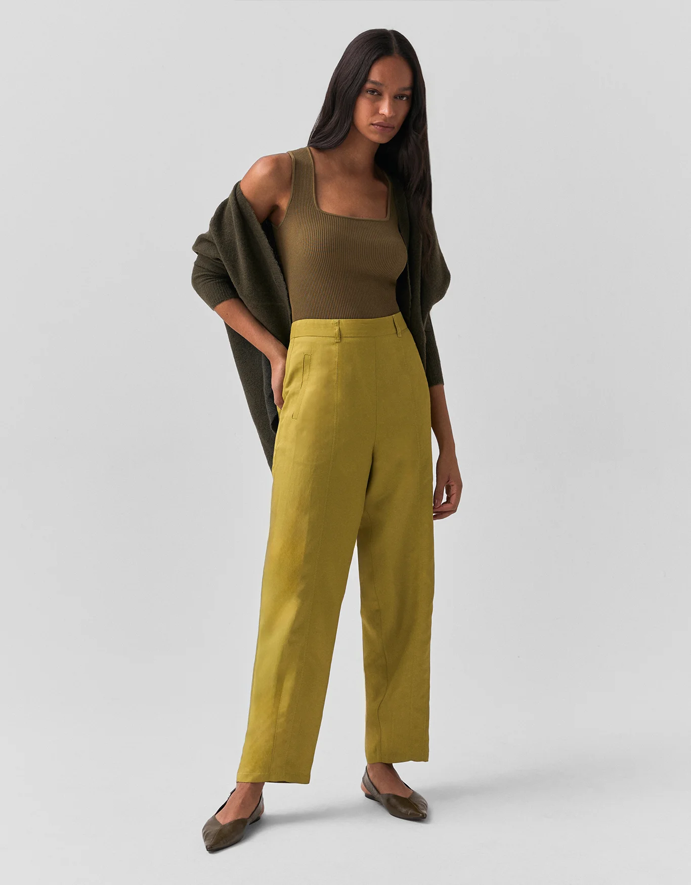Calça Baggy Recortes