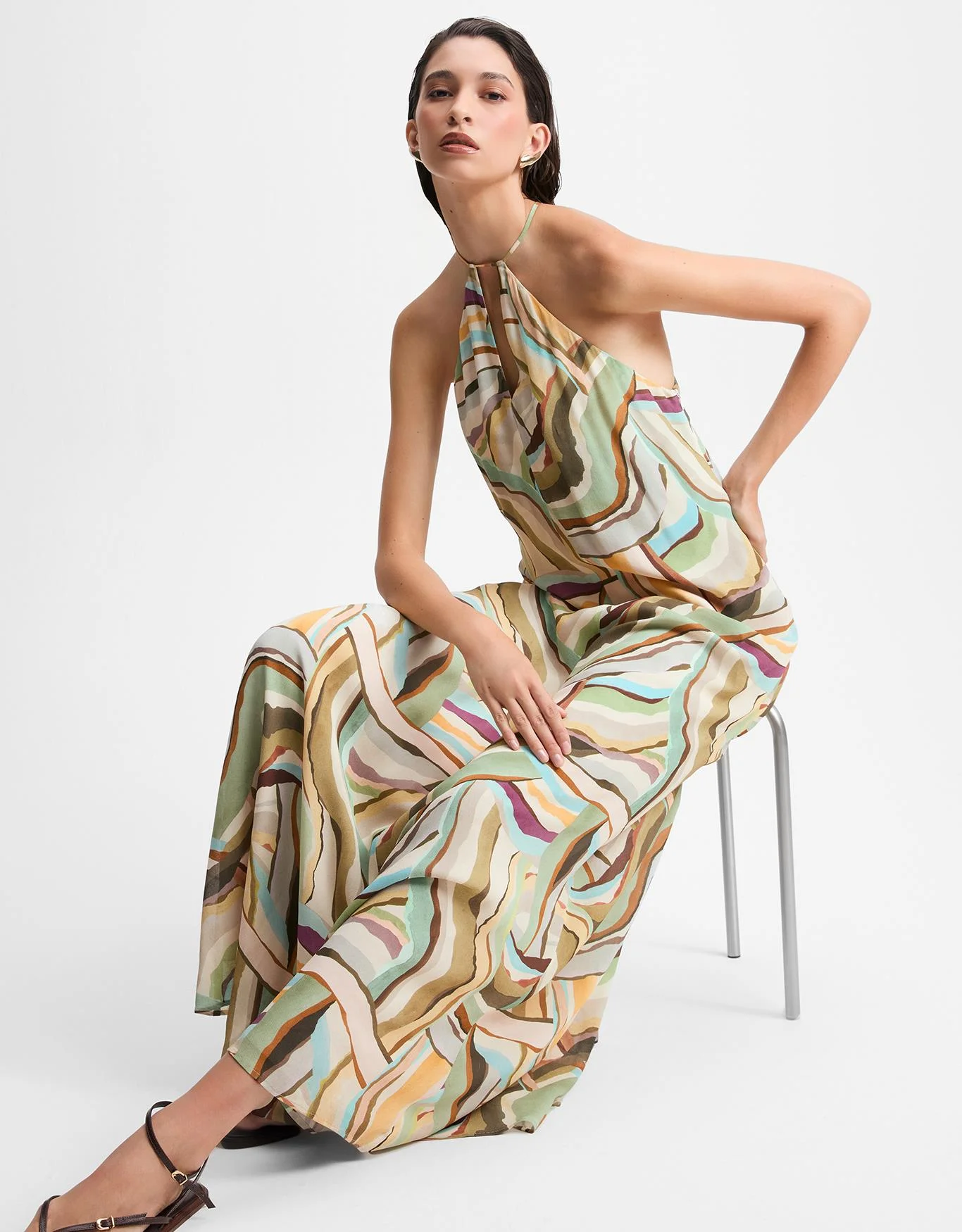 Vestido Gráfico Verão